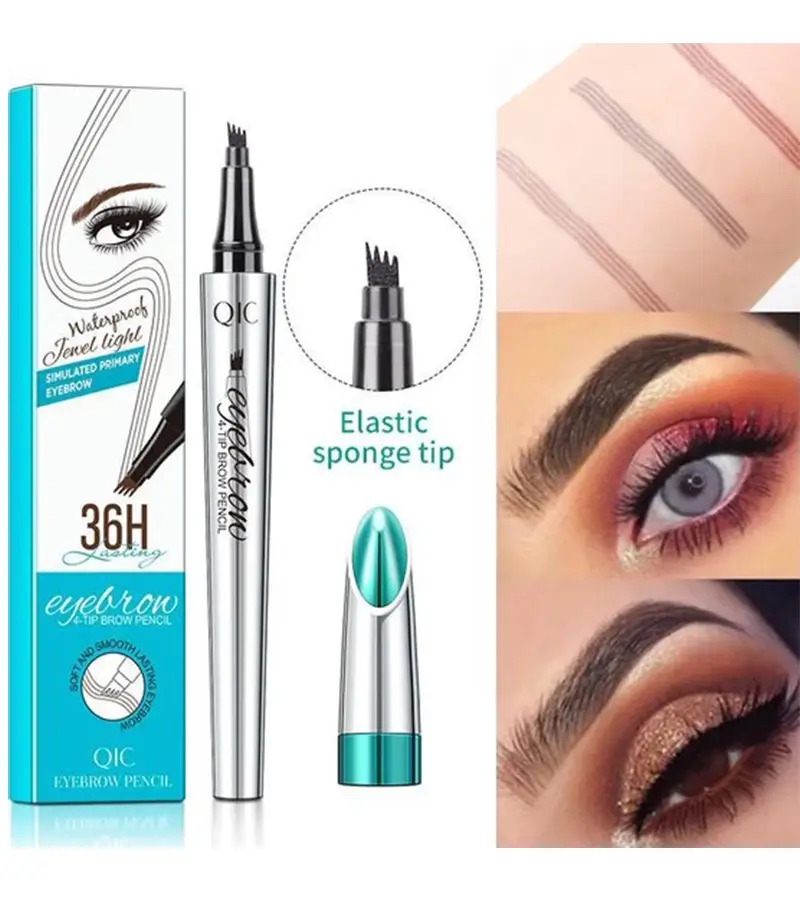 Eyebrow Pencil #1 light brown - Licht Bruin - Wenkbrauwpotlood