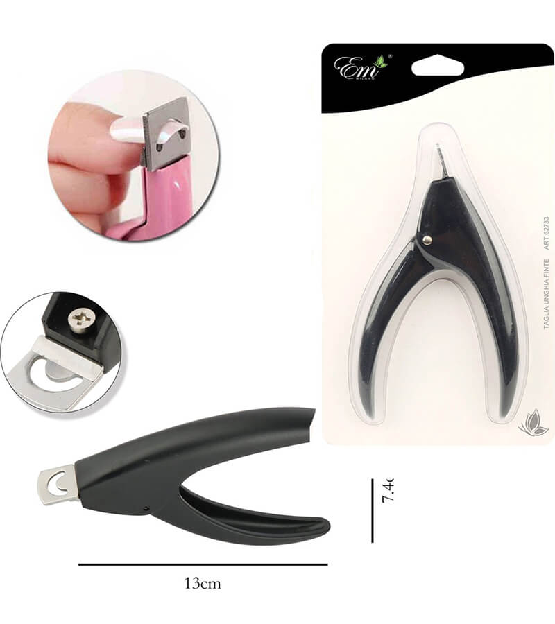 Nagelknipper kunstnagels / Nageltip knipper | Nepnagels - Zwart