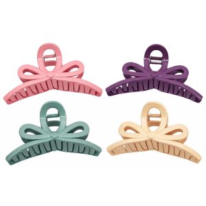 Guardian Beauty Haarclips - Groot Haar Klauwen - Set Van 4 - Roze, Paars, Groen, Geel - Haaraccessoire