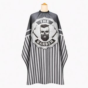 Guardian Beauty Kappermantel - 110cm x 130cm - The Barber - Grijs - Met Verstelbare Kliksluiting - Waterproof