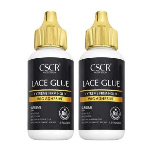 Lace Pruik Lijm - Extreme Firm Hold - 38ml - 2 stuks - Haarextensions - Pruiken - CSCR -