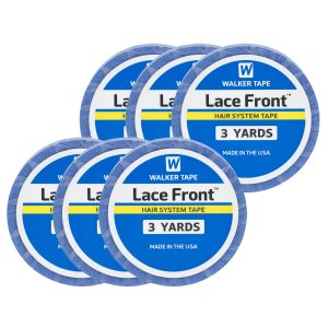 Walker Tape Pruikentape - Lace Front - Hair System Tape - 3 yards - 6 stuks - 0.8 cm, 1 cm, 1.27 cm, 1.9 cm, 2.54 cm - Haarextensions