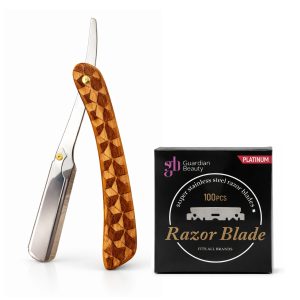 Guardian Beauty Scheermes - Roestvrij Staal - Shavette - Met 50 stuks GB Platinum Halve Mesjes