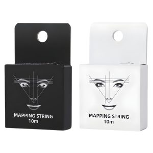 Henna Brows Mapping String - Microblading - 10m - Voorgeïnkt - Zwart en Wit