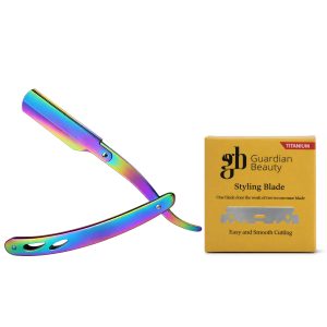 Guardian Beauty Scheermes - Roestvrij Staal - Shavette - Met 50 stuks GB Titanium Halve Mesjes