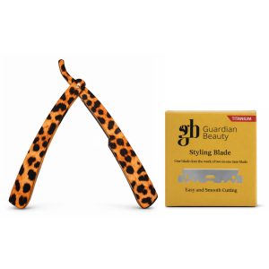 Guardian Beauty Scheermes - Roestvrij Staal - Shavette - Met 50 stuks GB Titanium Halve Mesjes