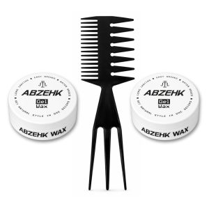 Haarwax - Gel Wax - 150 ml - Abzehk - Met Styling Kam - Haarstylingtools