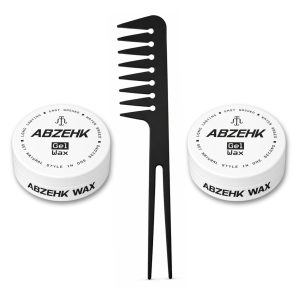 Haarwax - Gel Wax - 150 ml - Abzehk - Met Styling Kam - Haarstylingtools
