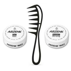 Haarwax - Gel Wax - Super Strong - 150 ml - Abzehk - Met Styling Kam - Haarstylingtools