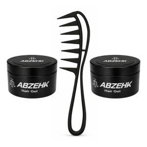 Haargel - Ultra Hard Touch - Transparant - 450ml - Abzehk - Met Styling Kam - Haarstylingtools