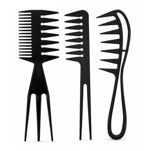 Guardian Beauty Kamset - 3 Stuks - Zwart - Haarstylingtools