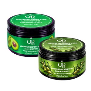 Verzorgingscreme - Bodycrème - QR-Man - Avocado & Olijfolie - 250ml