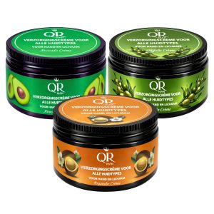 Verzorgingscreme - Bodycrème - QR-Man - Avocado, Olijfolie & Honing - 250ml