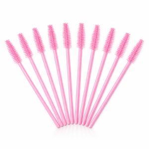 Guardian Beauty Wimper Borstels - Wegwerp Mascara Wand - Wimperapplicators - 150 stuks - Roze - Wimper Extensions